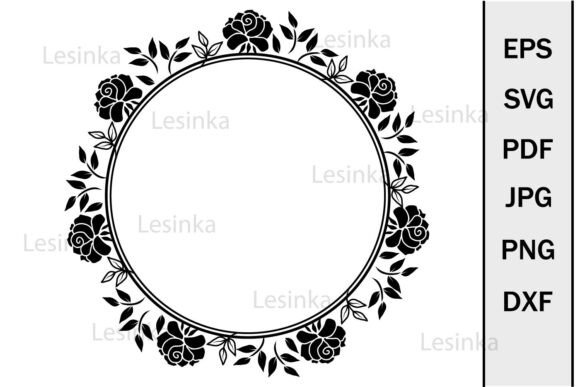 Cute Botanical Frame for Crafting