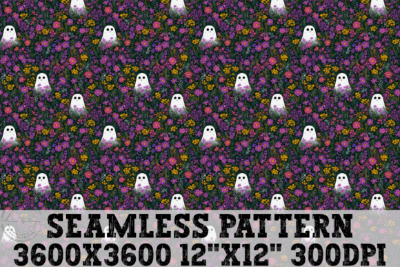 Ghosts in Flowers Graphics for Editorial and Web Design