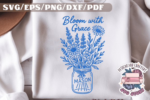 Hand Drawn Flowers Graphics for Editorial and Web Use