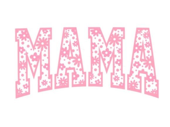 Mama Flowers Graphics for Spring Branding