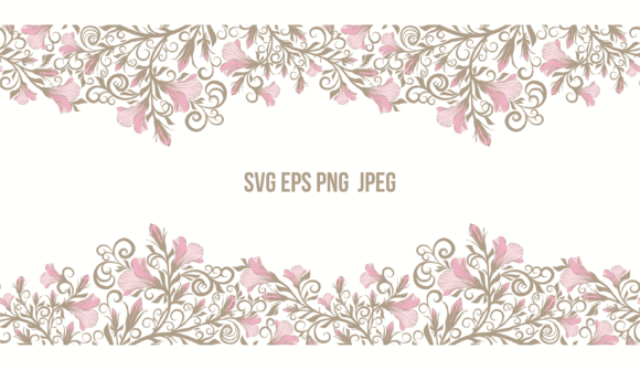 Wild Flowers Frame 2 Graphics